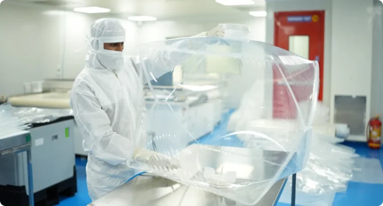 Controlled sterile environment